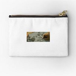 Jack Dawson right before he locks eyes with Rose Zipper Pouch
