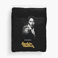 Pam Grier - Jackie Brown - 70s T-Shirt Duvet Cover
