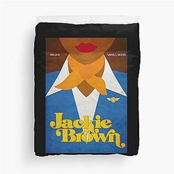Pam Grier Jackie Brown Poster Fan Art Duvet Cover