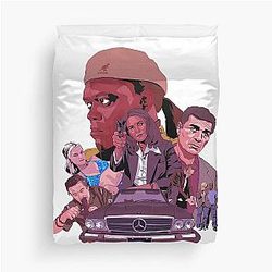 Bridget Fonda Jackie Brown Duvet Cover
