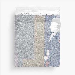 Jackie Brown poster duvet cover