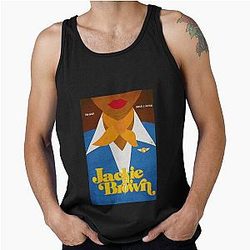 Pam Grier Jackie Brown Fan Art Tank Top