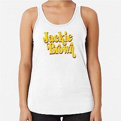 Jackie Brown Racerback Tank Top