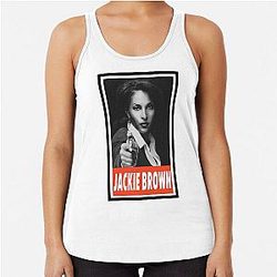 Quentin Tarantino Jackie Brown Racerback Tank Top