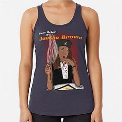 Pam Grier is Jackie Brown Tank Top
