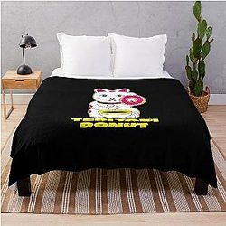 Pam Grier Teriyaki Donut Inspired Jackie Brown Throw Blanket
