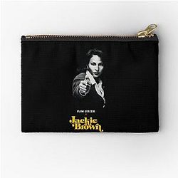 Pam Grier - Jackie Brown - 70s T-Shirt Zipper Pouch