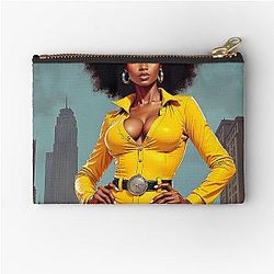 Jackie Brown in a Tight Jump Suit Pouch