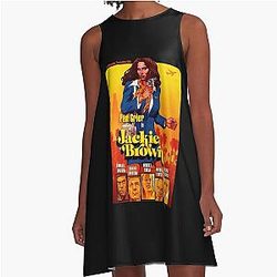 Pam Grier - Jackie Brown original rare genuine film cell T-Shirt A-Line Dress