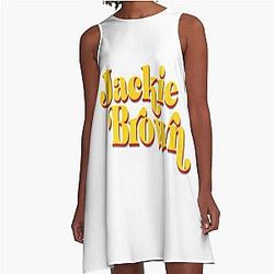 Jackie Brown A-Line Dress