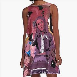 Bridget Fonda in Jackie Brown A Line Dress