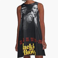 Bridget Fonda Jackie Brown A-Line Dress