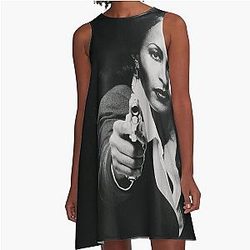 Bridget Fonda Jackie Brown A Line Dress