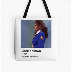 Pantone Jackie Brown All Over Print Tote Bag
