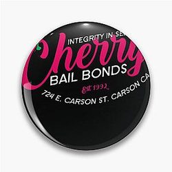 Cherry Bail Bonds Jackie Brown Pin