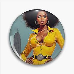 Sexy Jackie Brown in a tight jumpsuit pin
