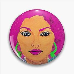 Pam Grier AKA Jackie Brown XL Version Pin