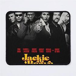 BLACK COLOR JACKIE BROWN Postermousepad