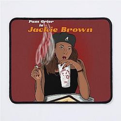 Pam Grier is Jackie Brown Mouse Pad