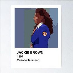 Pantone Jackie Brown Poster