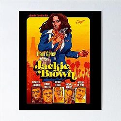 Pam Grier - Jackie Brown original rare genuine film cell T-shirt Poster