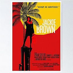 Jackie Brown 1997 Movie poster design