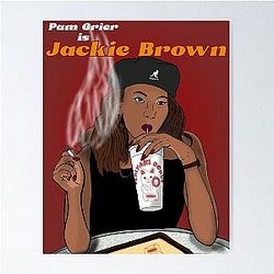 Pam Grier Jackie Brown Poster