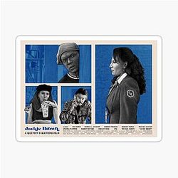 Jackie Brown Movie Poster Design Sticker