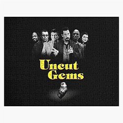 Men Women Uncut Gems Funny Graphic Gifts Jigsaw Puzzle