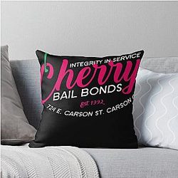 Cherry Lawrence Bond Jackie Brown Throw Pillow