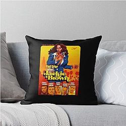 Pam Grier Jackie Brown original rare film cell T-shirt Throw Pillow