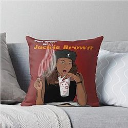 Pam Grier Jackie Brown Throw Pillow