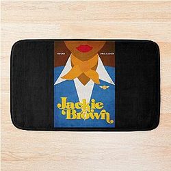 Pam Grier Jackie Brown Poster Fanart Bath Mat