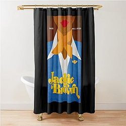 Pam Grier Jackie Brown Poster Fanart Shower Curtain