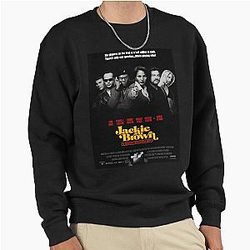 BLACK COLOR Jacqueline Brown Poster Sweatshirt