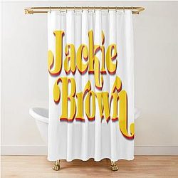 Jackie Brown Shower Curtain