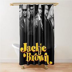 Jackie Brown Shower Curtain