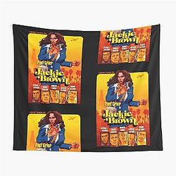 Pam Grier - Jackie Brown original rare film cell T-shirt Tapestry