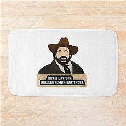 Jackie Daytona - Regular Human Bartender Bath Mat
