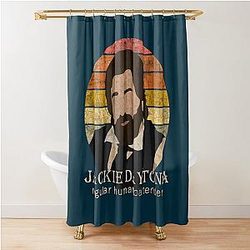 Jackie Daytona - Regular Human Bartender Shower Curtain