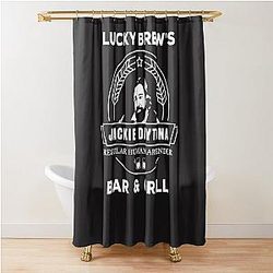 Jackie Daytona Lucky Brew's Bar and Grill Shirt What We Do in the Shadows Shower Curtain