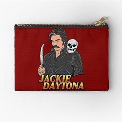 Jackie Daytona Skull Zipper Pouch