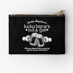 Jackie Daytona's Lucky Brew's Bar and Grill Zipper Pouch