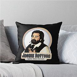 Jackie Daytona Regular Human Bartender Throw Pillow