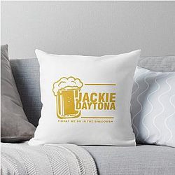 Jackie Daytona Throw Pillow
