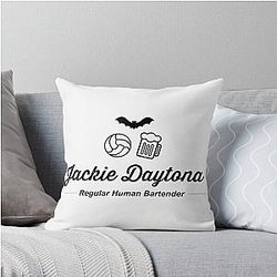 Jackie Daytona What We Do in Shadows Throw Pillow