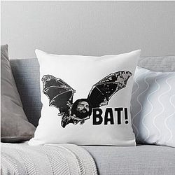 What We Do in the Shadows: Jackie Daytona Bat Throw Pillow