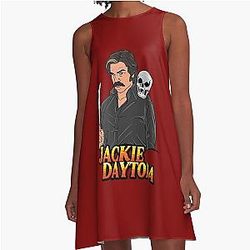Jackie Daytona Skull A-Line Dress