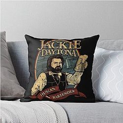 Jackie Daytona Vintage Throw Pillow