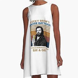 Jackie Daytona Retro A-Line Dress